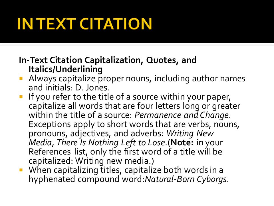 The Complete Guide to MLA & Citations